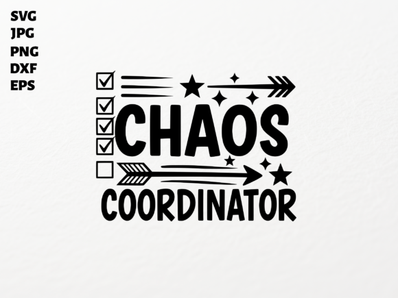 Chaos Coordinator SVG: Graphics for Crafts