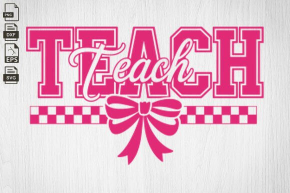 Review: Coquette Bow Teach, Checkered Teacher Design