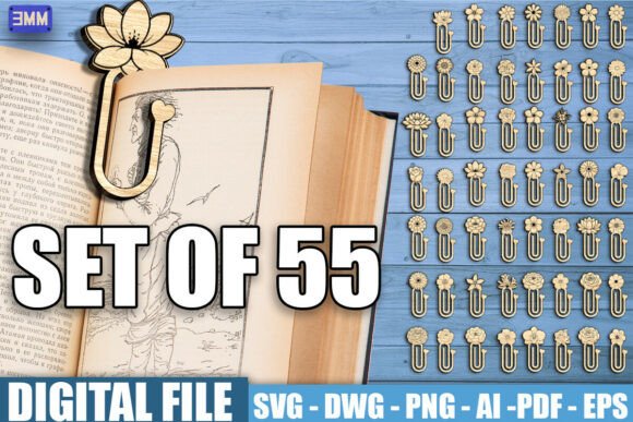 Review: Flower Bookmark SVG Bundle for Crafters