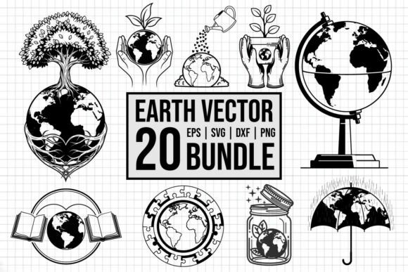 Reviewing the Earth Vector Globe SVG Bundle for Embroidery