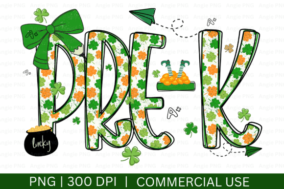 St. Patrick’s Day Pre-K Teacher Graphics & Crafts
