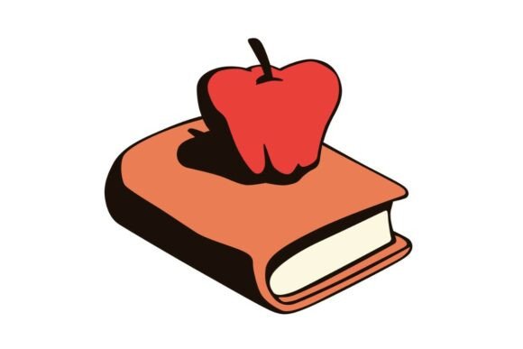 Teacher’s Apple on Book: A Designer’s Embroidery Review
