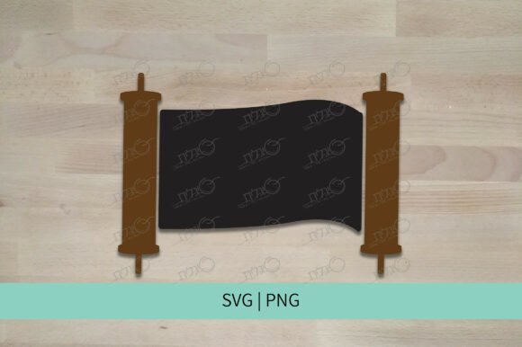 Torah Scroll Graphics for Crafts & Branding
